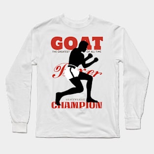 Vintage Heavyweight Champion Boxer Long Sleeve T-Shirt